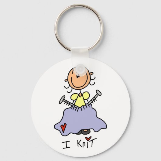 Ik Brei Sleutelhanger (Voorkant)