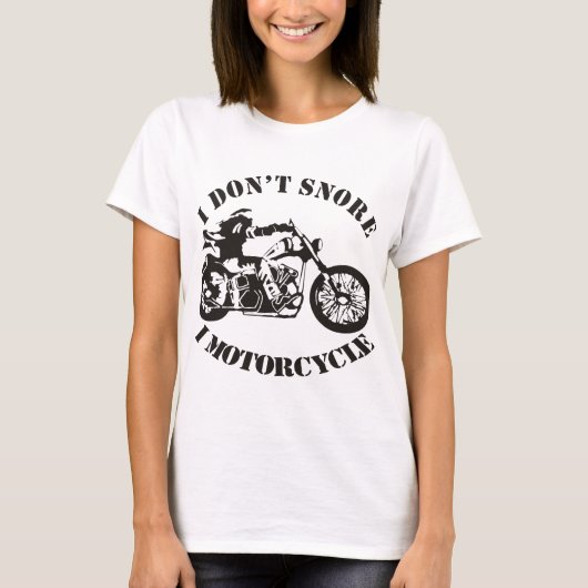 Ik breid geen I-motorfiets ##USAPatriotGraphics T-shirt (Voorkant)