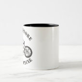 Ik breid geen I-motorfiets ##USAPatriotGraphics Tweekleurige Koffiemok (Center)