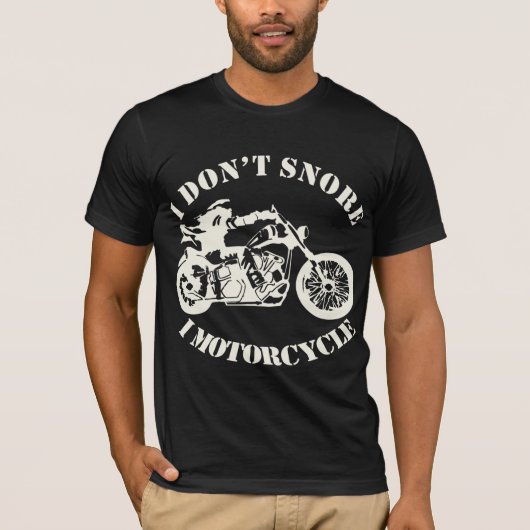 Ik breid geen motorfietsnummer uit t-shirt (Voorkant)