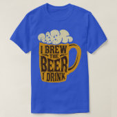 Ik breid het bier dat ik Drink heb. T-shirt (Design voorkant)