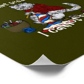 Ik breid omdat ik niet kan stoppen poster (Hoek)