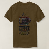 IK BRENG COFEE IN CODE T-SHIRT (Design voorkant)