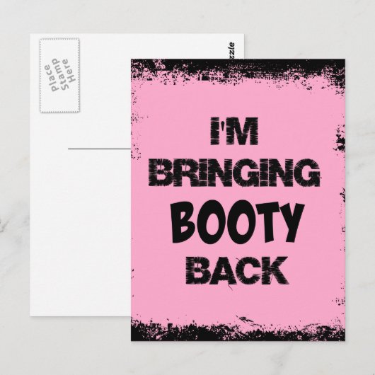 Ik breng de buit terug briefkaart (Voorkant / Achterkant)