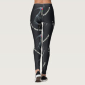 Ik Breng de Pret in de Begrafenis Leggings (Achterkant)