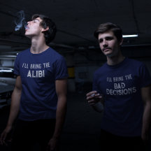 "Ik breng de slechte beslissingen" Wedding Party