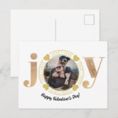 Ik breng graag Valentijnsdag met je door Briefkaart (Voorkant / Achterkant)