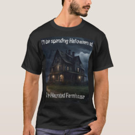 Ik breng Halloween door in het spookhuis T-shirt