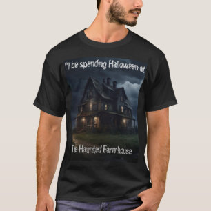 Ik breng Halloween door in het spookhuis T-shirt