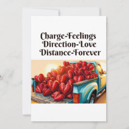 Ik breng liefde feestdagenkaart