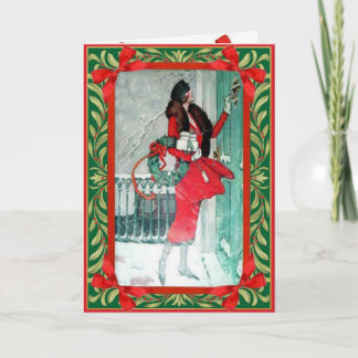 Ik breng u de Tijding van Kerstmis Feestdagen Kaart