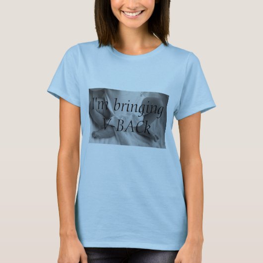 Ik breng V-BACk mee T-shirt (Voorkant)