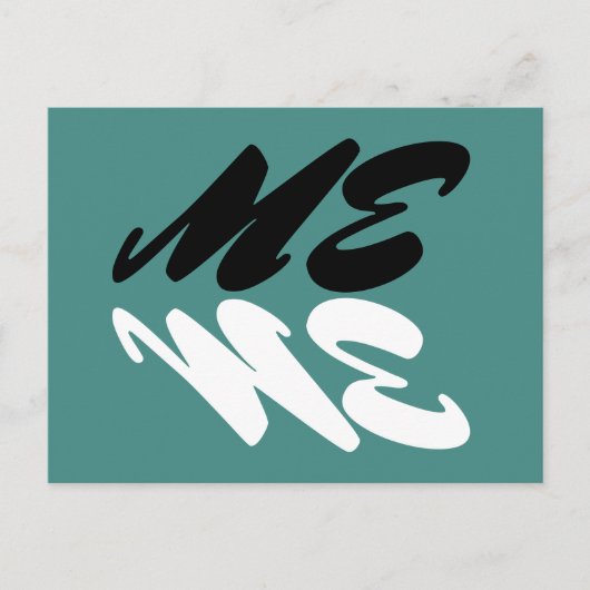 Ik. Briefkaart (Voorkant)