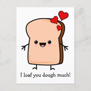 Ik Brood Je Deeg Allerhartelijkst Toast  Briefkaart