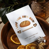 Ik Brood Je Liefje Pun Baker Valentijnskaart Feestdagen Kaart