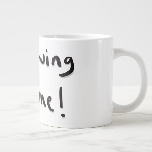 Ik brouw een natte grote koffiekop (Rechts)