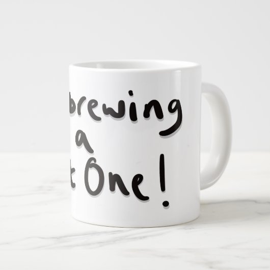 Ik brouw een natte grote koffiekop (Voorkant rechts)