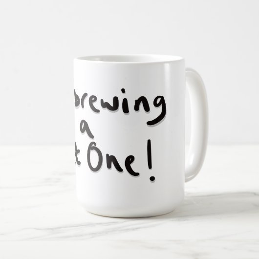 Ik brouw een natte koffiemok (Voorkant rechts)