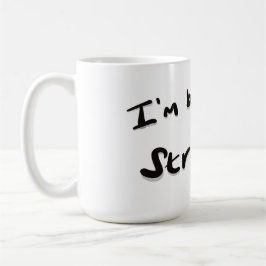 Ik brouwen een sterke koffiemok