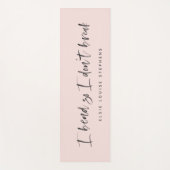 Ik buig zodat ik geen yoga mat breek. (Voorkant)