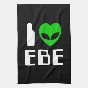 Ik buitenaards hart EBE Theedoek