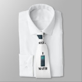 Ik "calculator" WISKUNDE, ik "calculat... Stropdas (Gebonden)