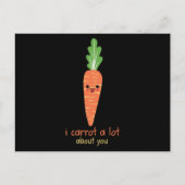 Ik carrot veel om je briefkaart (Voorkant)