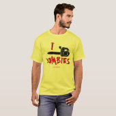 Ik Chainzaag Zombies T-shirt (Voorkant volledig)