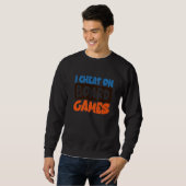Ik Cheat on board Games Trui (Voorkant volledig)