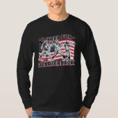 Ik cheer voor de quarterback t-shirt (Voorkant)