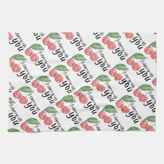 Ik Cherry-ish You Kitchen Towel Theedoek (Horizontaal)