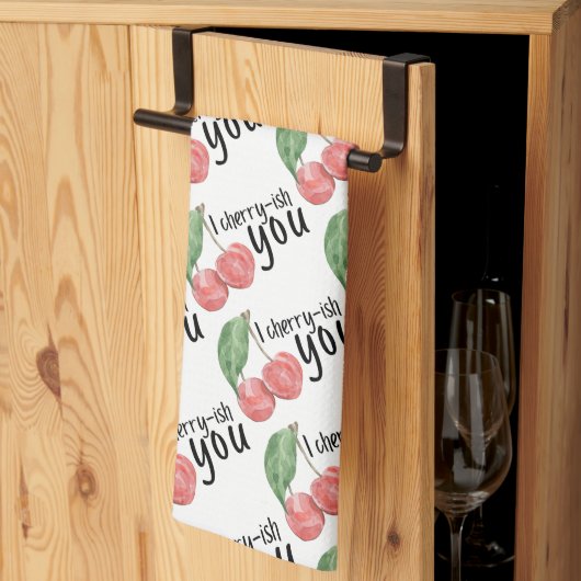 Ik Cherry-ish You Kitchen Towel Theedoek (Derde Gevouwen)