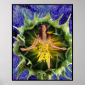 Ik Ching Meditations, Moeilijk bij het Begin Poster (Voorkant)