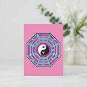 Ik Ching Yin Yang Briefkaart (Staand voorkant)