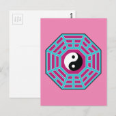 Ik Ching Yin Yang Briefkaart (Voorkant / Achterkant)