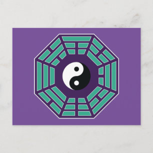 Ik Ching Yin Yang Briefkaart