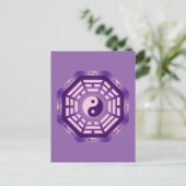 Ik Ching Yin Yang Briefkaart (Staand voorkant)