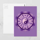 Ik Ching Yin Yang Briefkaart (Voorkant / Achterkant)