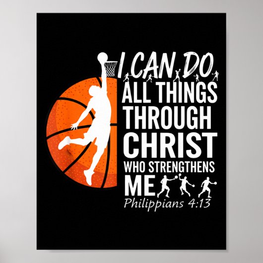 Ik Christelijk Basketbal Filippenzen 4 13 Poster (Voorkant)