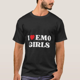 Ik citeer Emo Red He Emo Style T-shirt