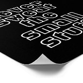 ik citeer het poster dat nooit de kleine dingen zw (Hoek)