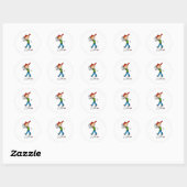 Ik Coach Ronde Sticker (Vel)
