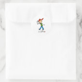 Ik Coach Ronde Sticker (Tas)