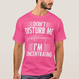 IK Concentreer Me Op Scherpschutter Schieten Over T-shirt