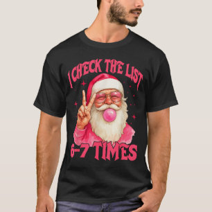 Ik Controleer De Lijst Humor 67 Meme 6-7 Grappig Z T-shirt