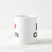 IK ❤️ CORN I LIVE CORN I HEART CORN KOFFIEMOK (Center)