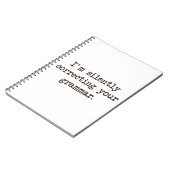 Ik corrigeer je Grammar stilletjes. Notitieboek (Linkerzijde)