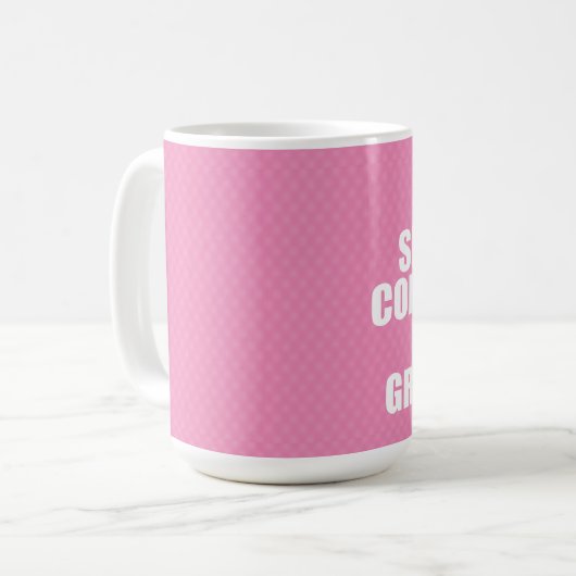 Ik corrigeer je grammatica. koffiemok (Voorkant links)