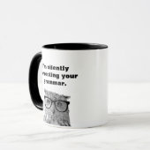 Ik corrigeer je grammaticale mok. mok (Voorkant links)