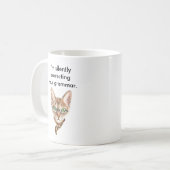 Ik corrigeer je Grammatische Mok. Koffiemok (Voorkant links)